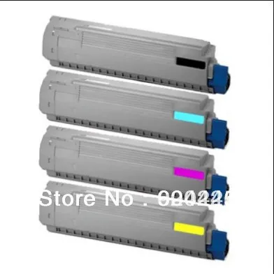 Заводские продажи! Совместимый картридж с тонером используемый для OKI C810 C830 BK/C/M/Y 4