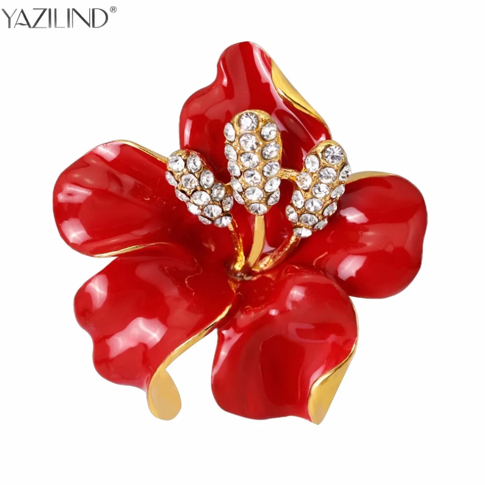 Decorative Scarf Clip &amp Brooch Garment Dress Accessories Wedding Bridal Luxury Flower Rose Pin For Women Jewelry | Украшения и