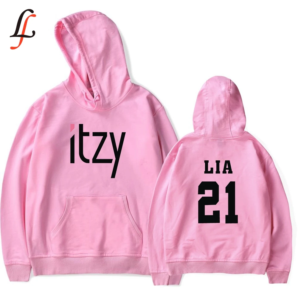 Itzy Kpop толстовки для мужчин Wo мужчин s толстовка с капюшоном свободные повседневные теплые толстовки свитшоты 6 цветов женский джемпер спортивные костюмы оверсайз