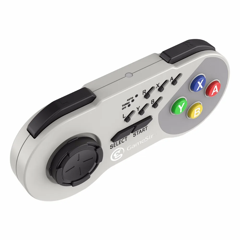 GameSir W60N107 контроллер для nintendo SNES классический беспроводной турбо геймпад