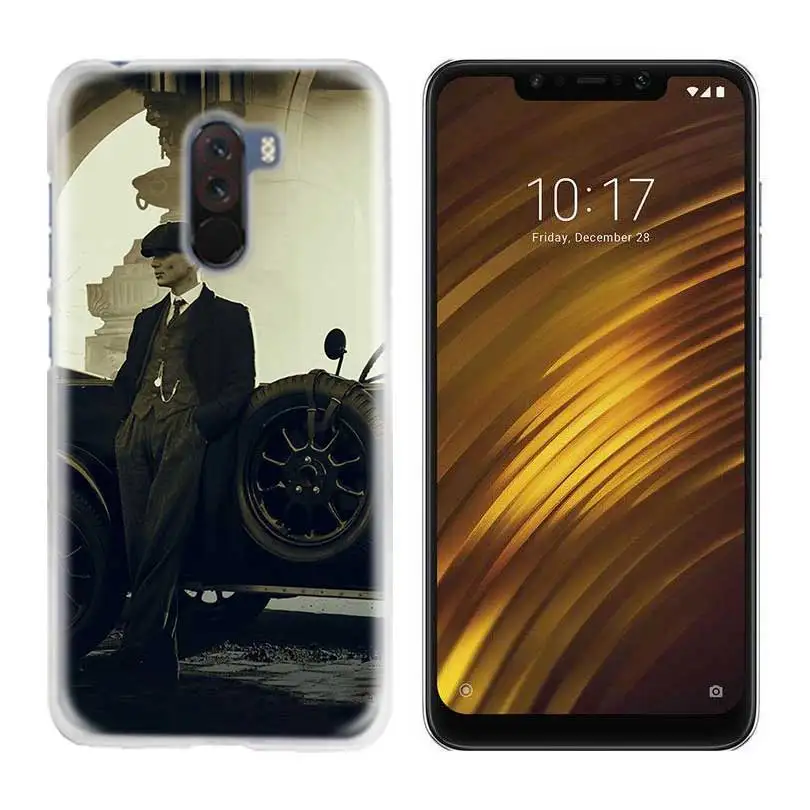 Case Cover Clear for Xiaomi Redmi Note 7 5 5A 6 6A Pro Plus S2 Mi 8 SE A1 A2 Lite Poco F1 Play Thomas Shelby Peaky Blinders