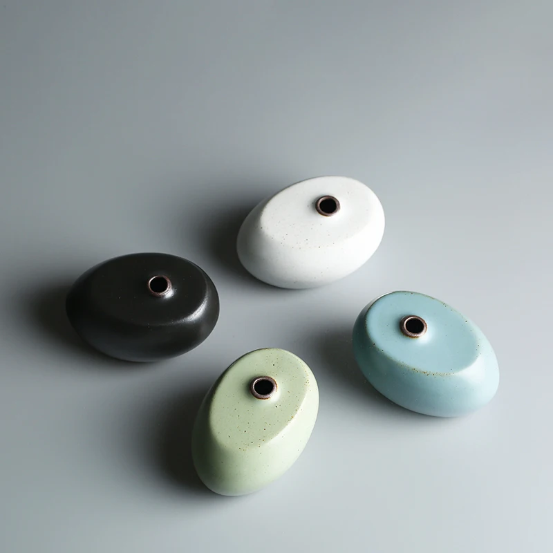 Керамическая ваза для дома в китайском стиле грубая керамика фарфоровая мини