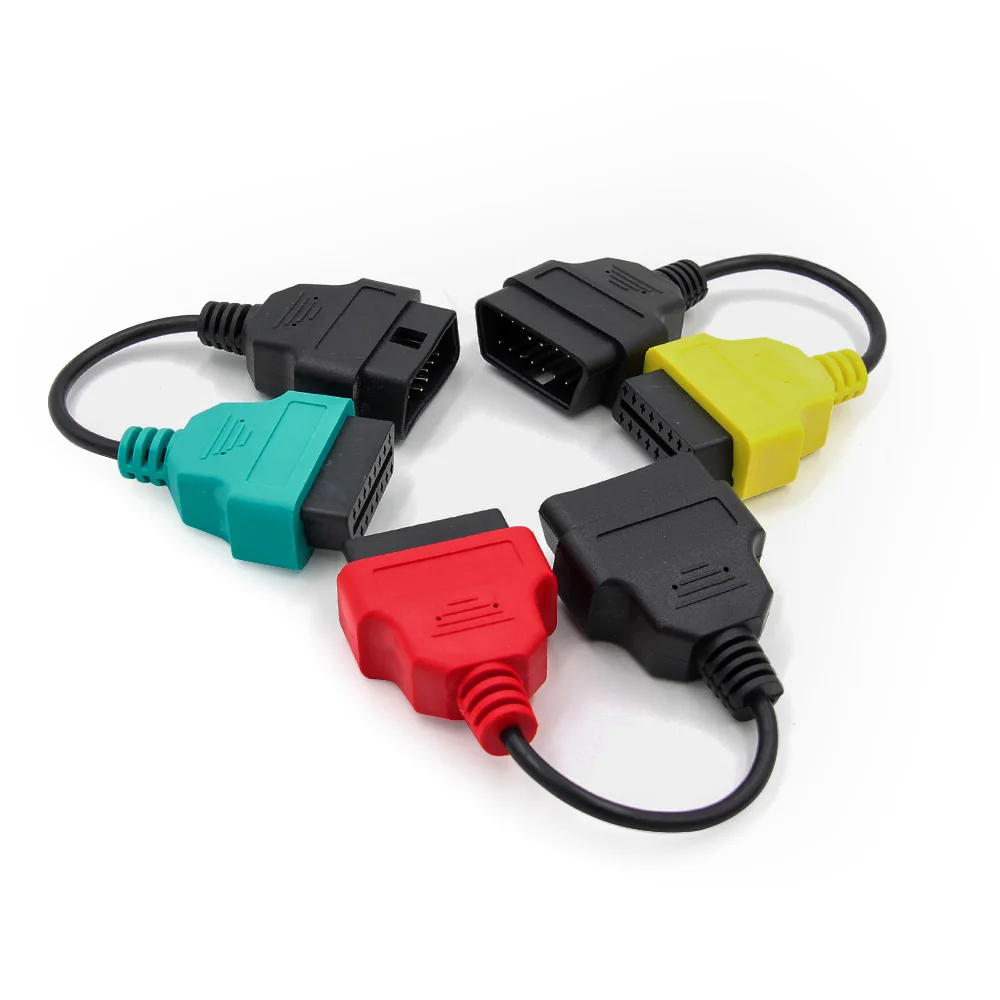 Для FiatECUScan адаптер OBD OBD2 разъем MultiECUScan ABS Подушка безопасности obd2 сканер Диагностический кабель для Fiat ECU инструмент сканирования горячая распродажа