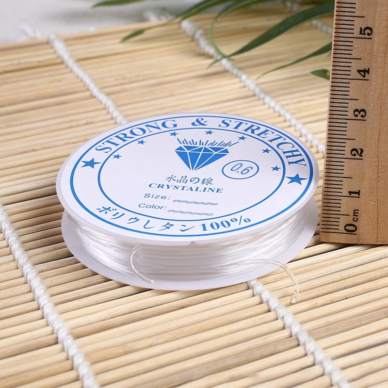 От 24 мес. до сильный Со стразами С бисером эластичный бисер строка шнур резьба