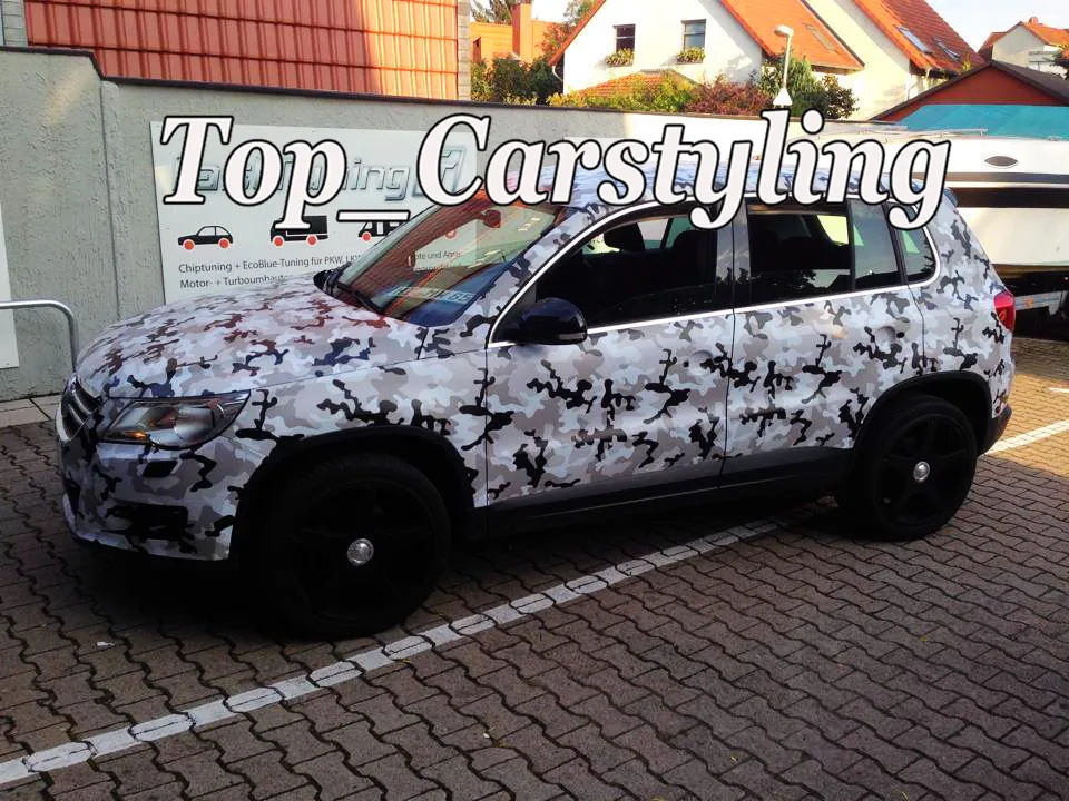 Лидер продаж! Снежный камуфляж для автомобиля пленка без пузырьков воздуха