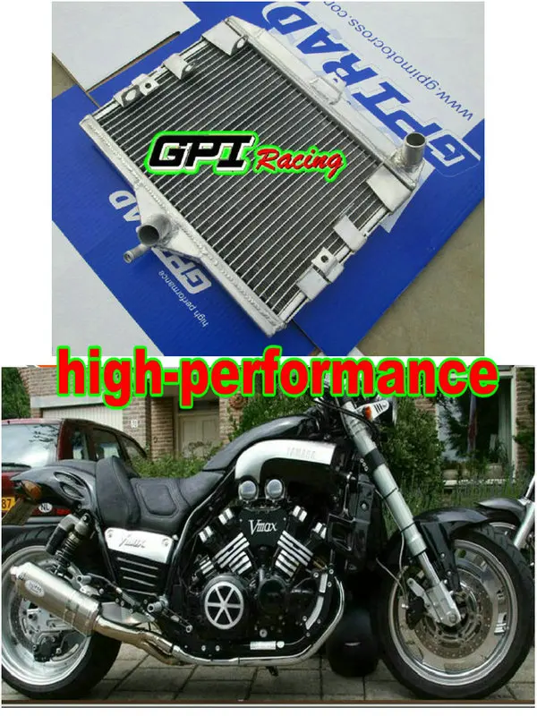 Игр алюминиевый радиатор для гоночных YAMAHA V-MAX/VMAX VMX1200 VMX12 1985-2007 2006 2005 2004 2003 2002 2001 2000