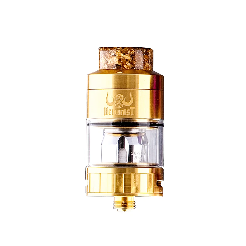 НОВЕЙШИЙ гибридный Танк HELLVAPE Hellbeast Sub ohm 24 мм Vape атомайзер 4 0 мл/4 3 мл/3 5 мл
