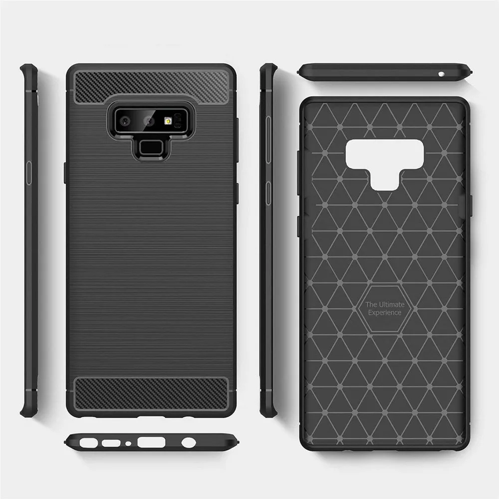 Силиконовый чехол для Samsung Galaxy Note 9 Note9 защитный ТПУ ударопрочный тонкий чехлы
