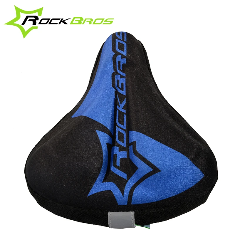ROCKBROS седла велосипеда сиденья Велоспорт Мат Удобная подушка мягкая обложка для