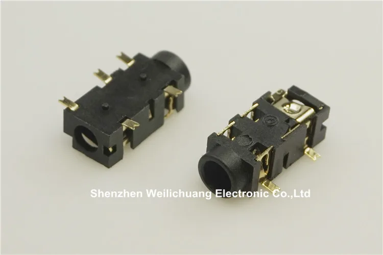 10 шт. разъём для наушников диаметр 3 5 мм контактов|socket cable|socket pinssocket 940 |