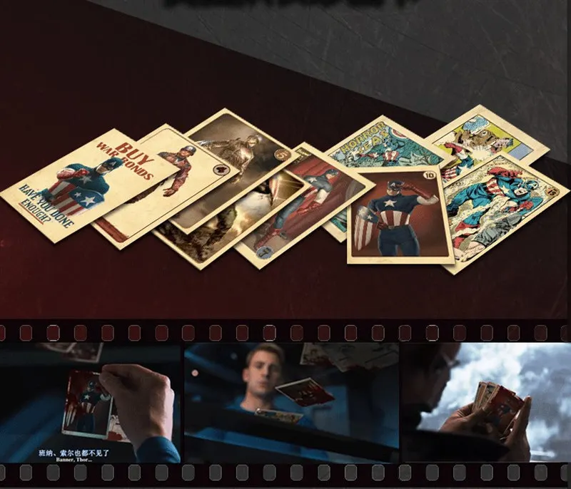 Новые мстители: Endgame Железный человек Tony Stark частный файл Тор Капитан Америка папка крафт-файл для документов аксессуары косплей реквизит