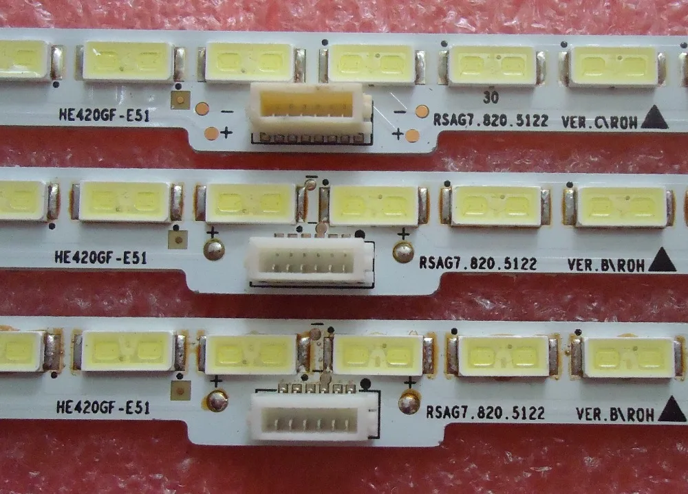 

Светодиодная подсветка экрасветодиодный led 42EC310JD RSAG7.820.5122 GT-1123923-A 1 шт. = 56 светодиодный 520 мм