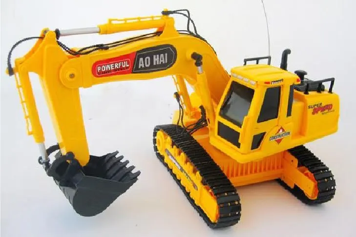 Christmas Gift for children/ AOHAI Electric 8CH Excavator/ Remote Control Truck/ RC Construction Vehicle/Free shipping! | Игрушки и