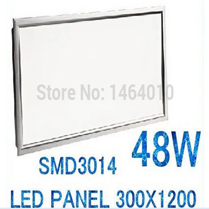 

Free Shipping X4 Led Panel 300x1200 Hot Sales High Quality SMD 3014 48W ceiling lighting for Kitchen Office focus With Driver