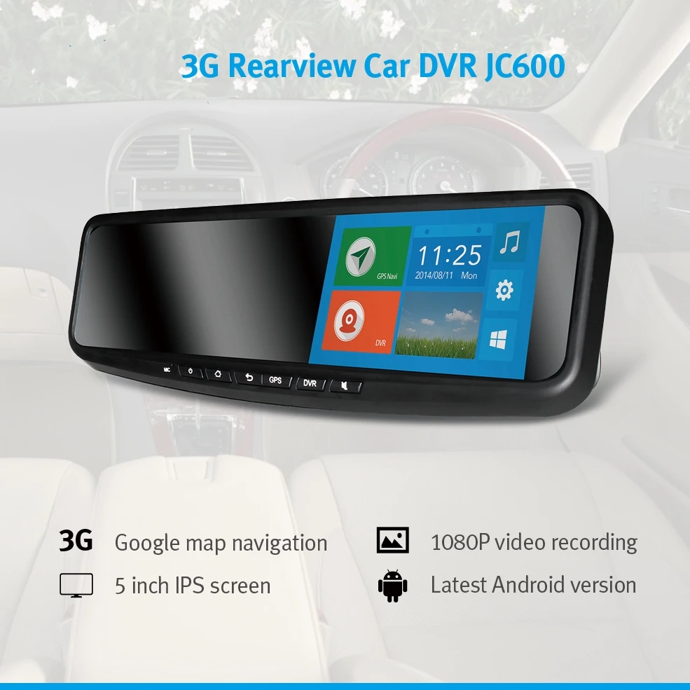 JC600 1080P 3G Android зеркальная камера кронштейн версия с WCDMA двухдиапазонный для Европы