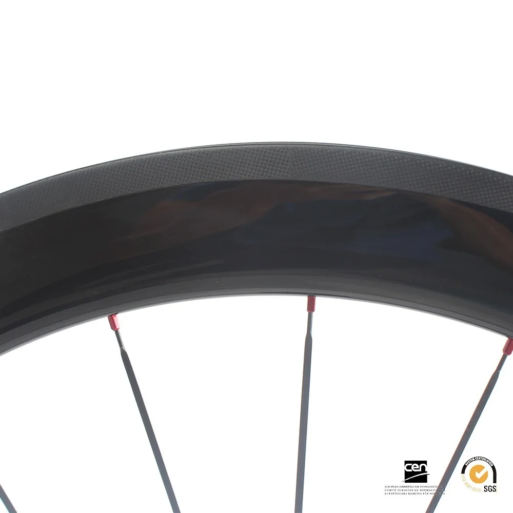 Колеса для шоссейного велосипеда из углеродного волокна 60 мм клинчер 700c|bicycle