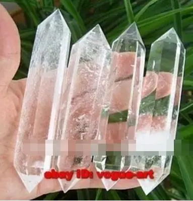 ПРИРОДНЫЙ CLEAR КВАРЦЕВЫЙ DT WAND ТОЧКА Исцеление | Дом и сад