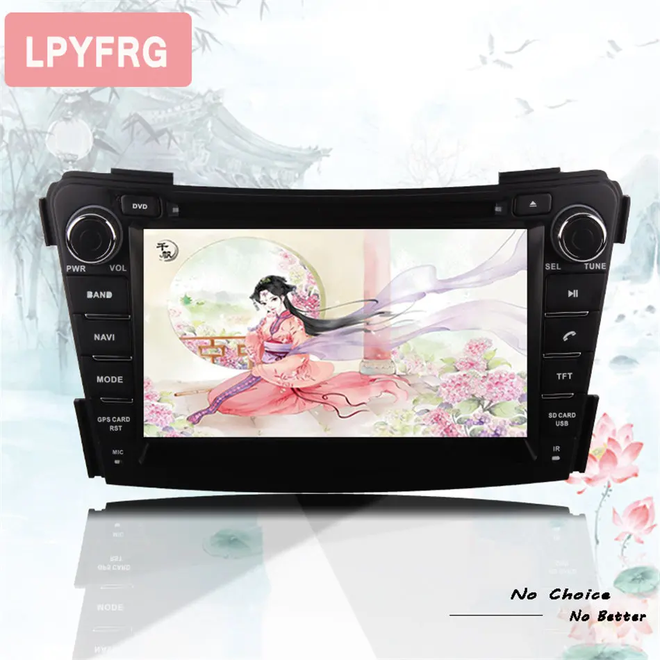 Автомагнитола с восьмиядерным процессором 1024x600 android 10 0 DVD GPS-навигацией для Hyundai I40