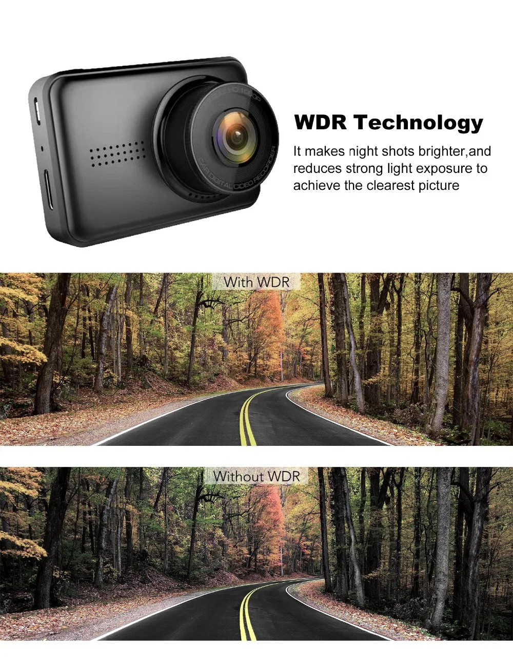 Dealcoo Автомобильный dvr камера регистратор Регистратор s Автомобильная Dashcam HD Full