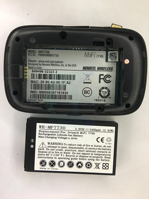 Старая и б/у беспроводная точка доступа NOVATEL MiFi 7730L JETPACK 4g Портативная Wi Fi mifi 7730