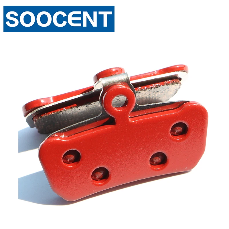 2 пары красные дневные тормозные колодки для SRAM Avid X0 Trail Guide R RS RSC MTB детали|bicycle brake