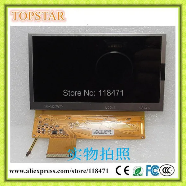 Original A+ Grade LQ043T3DX05  MP3 MP4 LCD Panel  Display 480 RGB*272 WQVGA