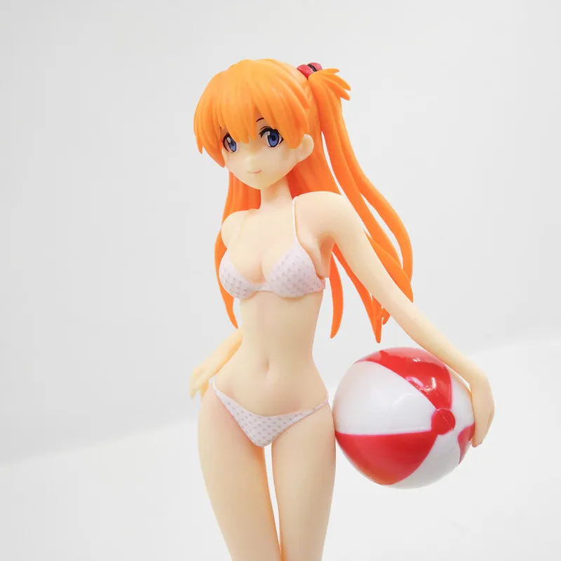Аниме Neon Genesis Evangelion Soryu Asuka langray купальник Ver ПВХ фигурка Коллекционная модель
