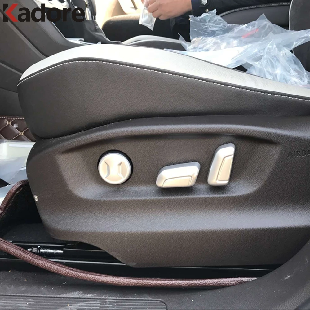Для Volkswagen для VW Tiguan 2017 2018 2019 ABS матовые аксессуары интерьера автомобиля