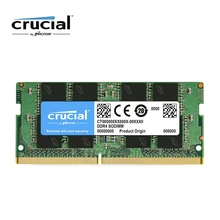 Оперативная память Crucial DDR4 8 ГБ 4 ГБ 16 ГБ ноутбук 2400 МГц 2666 МГц 2133 МГц 1,2 в CL17 Память so-dimm ddr4 для ноутбука