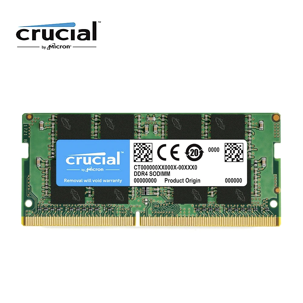Оперативная память Crucial DDR4 8 ГБ 4 16 2400 МГц 2666 2133 1 2 в so dimm ddr4 для ноутбука|Оперативная
