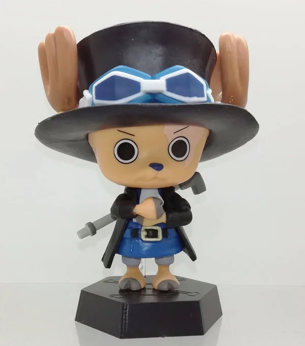 Большой хорошее качество ПВХ Луффи ACE Sabo Law Usopp COS Chopper фигурка аниме одна деталь модель игрушки косплей Тони Чоппер подарок для мальчика