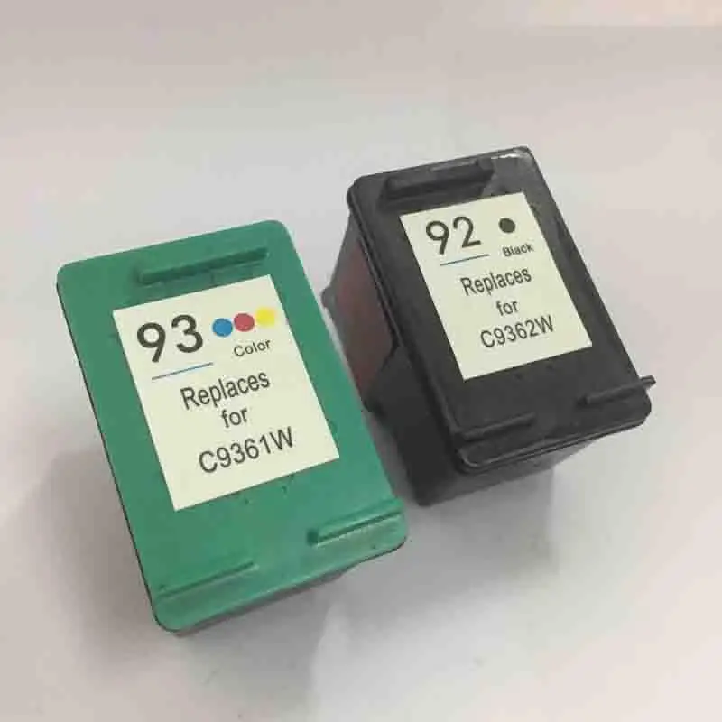Einkshop для hp 92 93 сменный чернильный картридж для hp photosmart 7830 C3180 C3150 E5440 5442 5443 D4160 1510 6300 6310 принтер