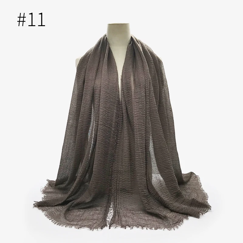 New design bubble plain scarves fringes women soft solid hijabs popular muffler shawls pashmina muslim wraps bandana 100pcs/lot