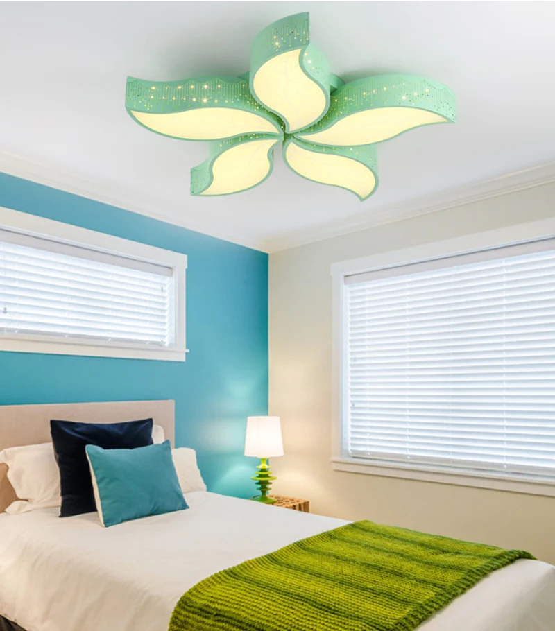 Потолочный светильник Iron Art креативный потолочный в виде листьев Luminaria