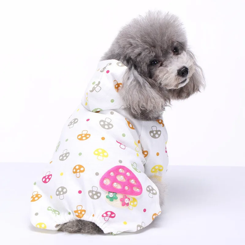 AHUAPET Clothing For Dog Jumpsuit Vest Pajamas French Bulldog Puppy Clothes Costumes Cotton Hot Sale Animal Supplies | Дом и сад