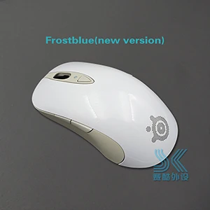 Белый Чехол для мыши, верхняя оболочка для новой серии, SteelSeries, мышь, сэнсэй сырой кожи серого цвета, rostblue, жара, оранжевый, аксессуары для мыши - Цвет: Белый
