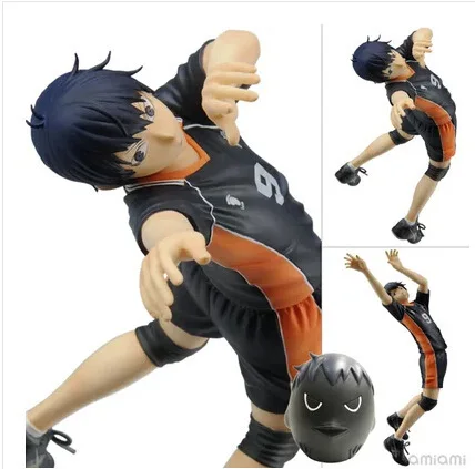17cm Japanese Anime Action Figure Kageyama Tobio Hinata Shoyo Play Volleyball Ver Model Collectible Decoration Doll Brinquedos | Игрушки и