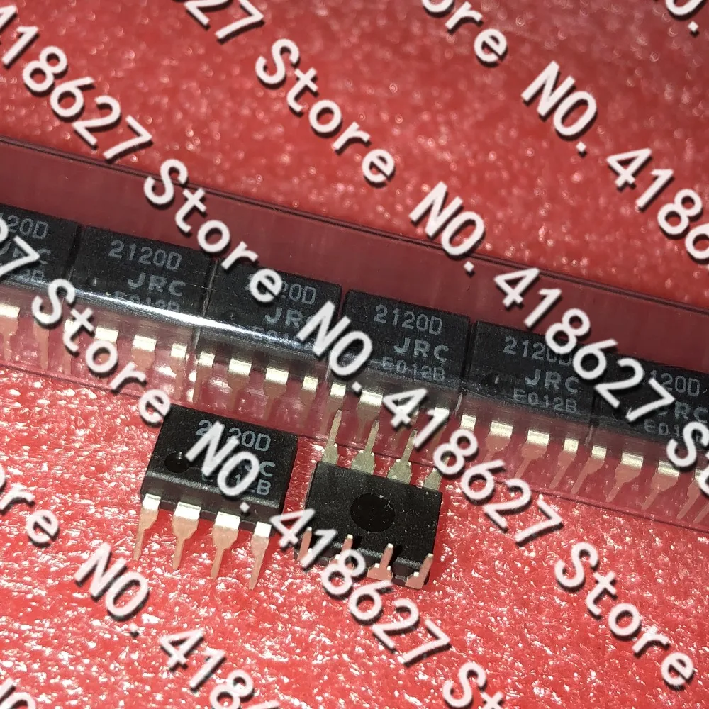50 шт./лот NJM2120D JRC2120D 2120D DIP 8 усилитель двойной вход одиночный выход| |