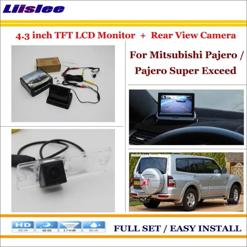 

Auto Camera For Mitsubishi Pajero Pajero Super Exceed Car Rearview Camera 4.3" LCD Screen Monitor Parking Assistance System