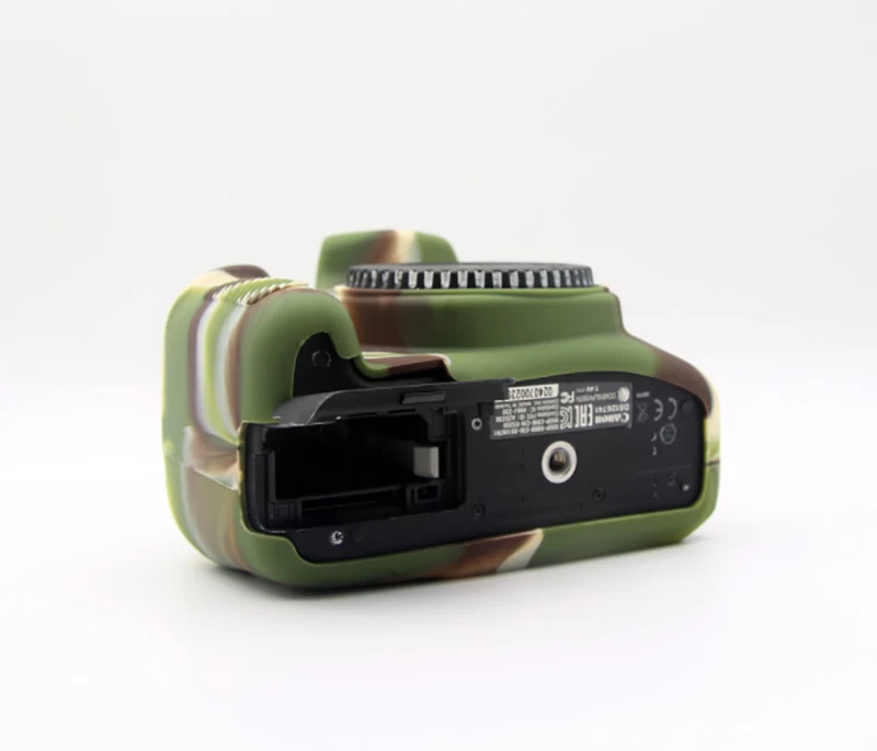 Силиконовый чехол для камеры Canon EOS 1500D 1300D 2000D Rebel T6 Kiss X80, резиновый чехол для камеры DSLR
