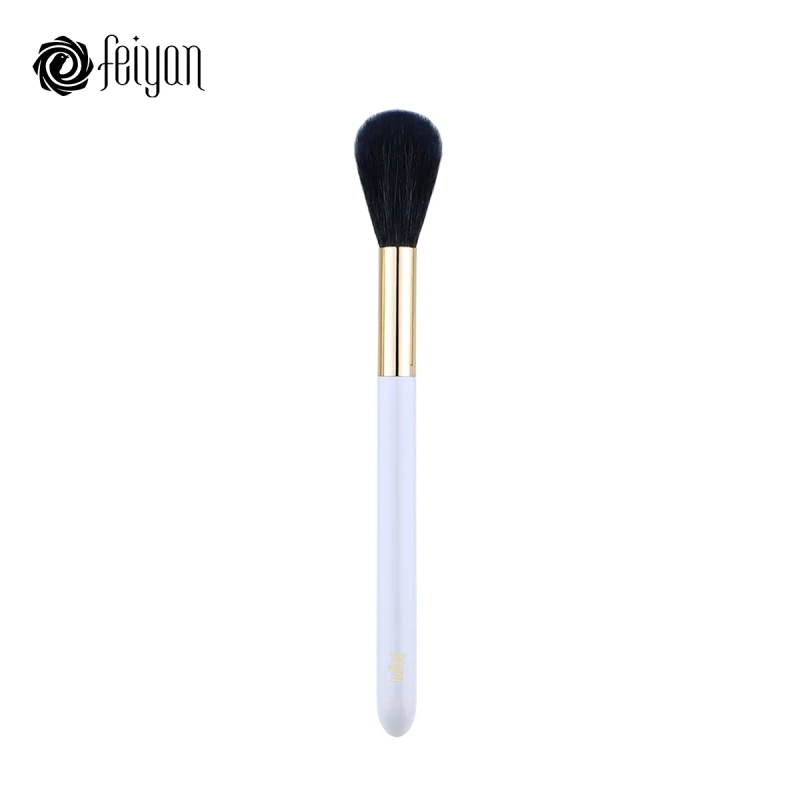 05 Definer Powder Профессиональный набор кистей FEIYAN для макияжа, 13 шт., высококачественный натуральный набор из волоса козла для пудры для нанесения основы румян теней для век, набор кистей для бровей - Handle Color: 05 Definer Powder