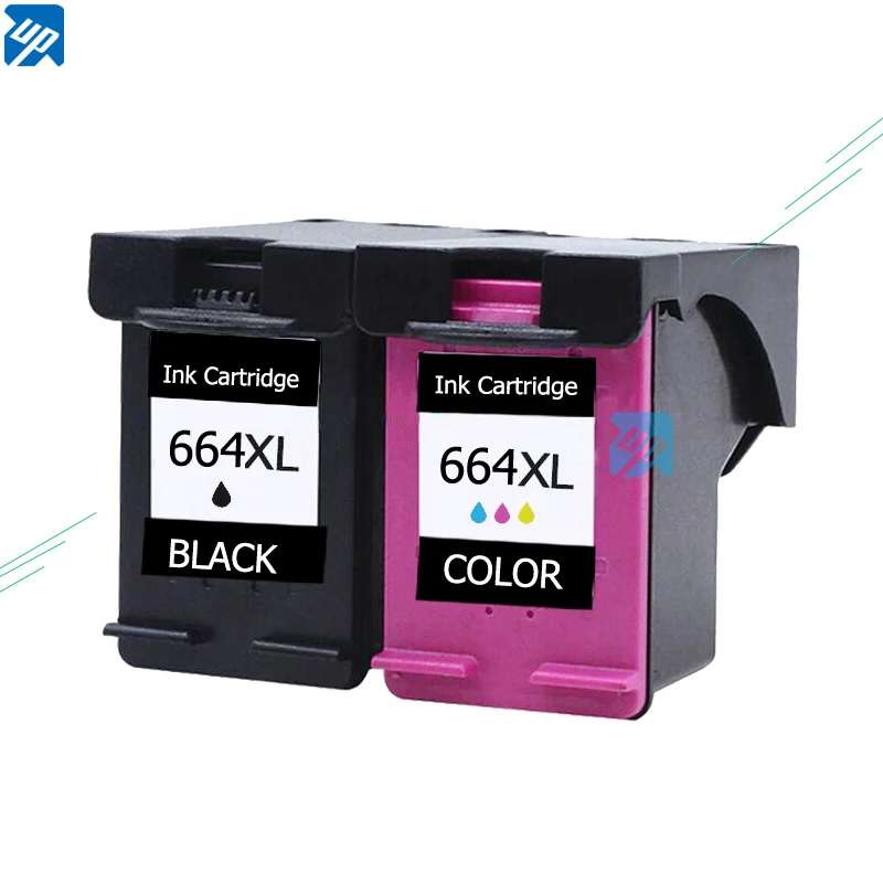 Популярный бренд 2 картридж совместимый для HP 664 664xl DeskJet 1115 2135 3635 1118 2138 3636 3638 4536 4676
