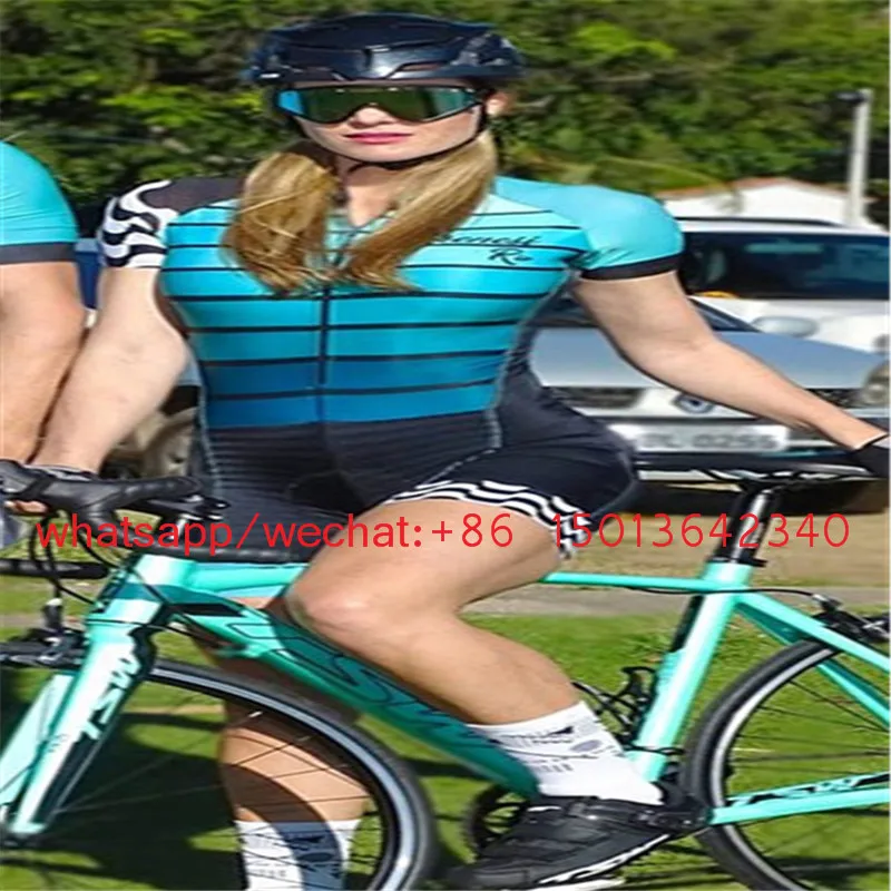 woman2 Frenesi pro команда триатлонный костюм для мужчин и женщин пары Велоспорт Джерси комбинезон Верховая езда ropa ciclismo набор зеленый гель pad - Цвет: woman2