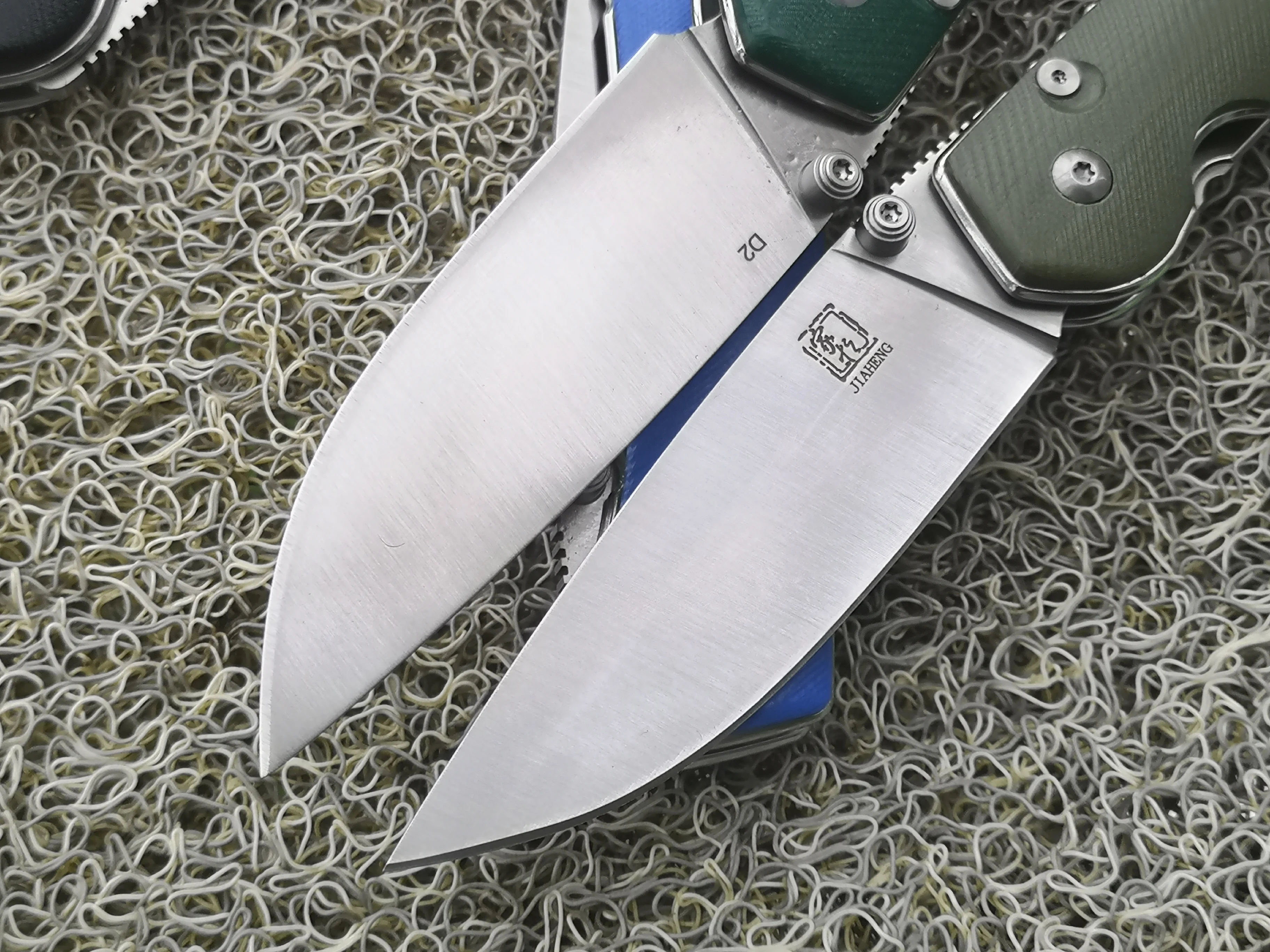 Высокое качество JIAHENG JH01 c36 складной нож сатин полированный D2 лезвие G10 Ручка 9