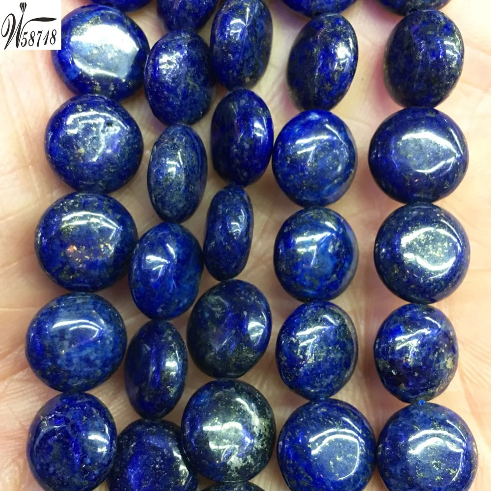 Круглые Бусины Из Натурального лазурита 10 мм 12 14 16 18 20 L 15 дюймов G8562|loose beads|beads free