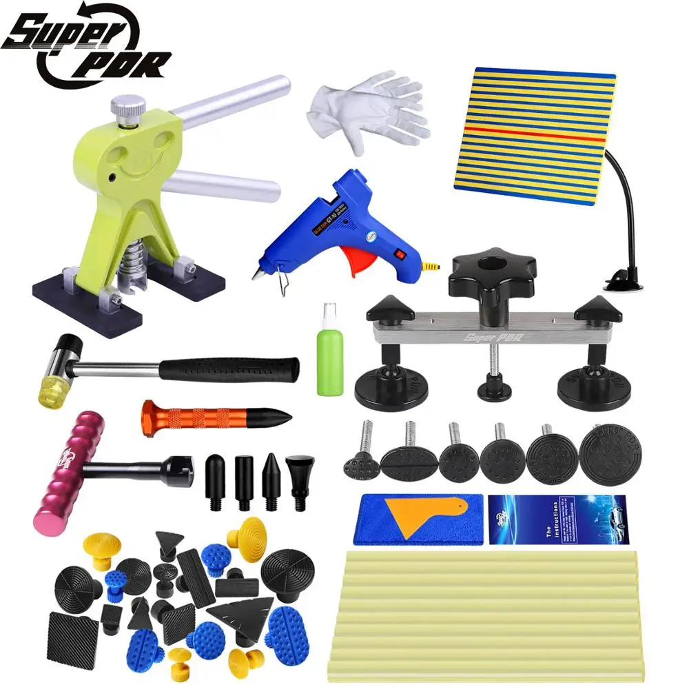 Лучший супер набор инструментов для беспокрасочного удаления вмятин инструмент