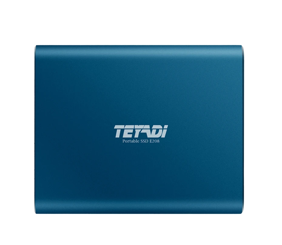 Внешний SSD накопитель TEYADI 1 ТБ 500GB type C USB 3,1 Gen 2, Портативный твердотельный накопитель, совместимый с Mac, ноутбуком, ПК