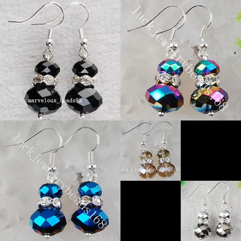 Бесплатная доставка Модные ювелирные изделия черные разноцветные Синие лучи