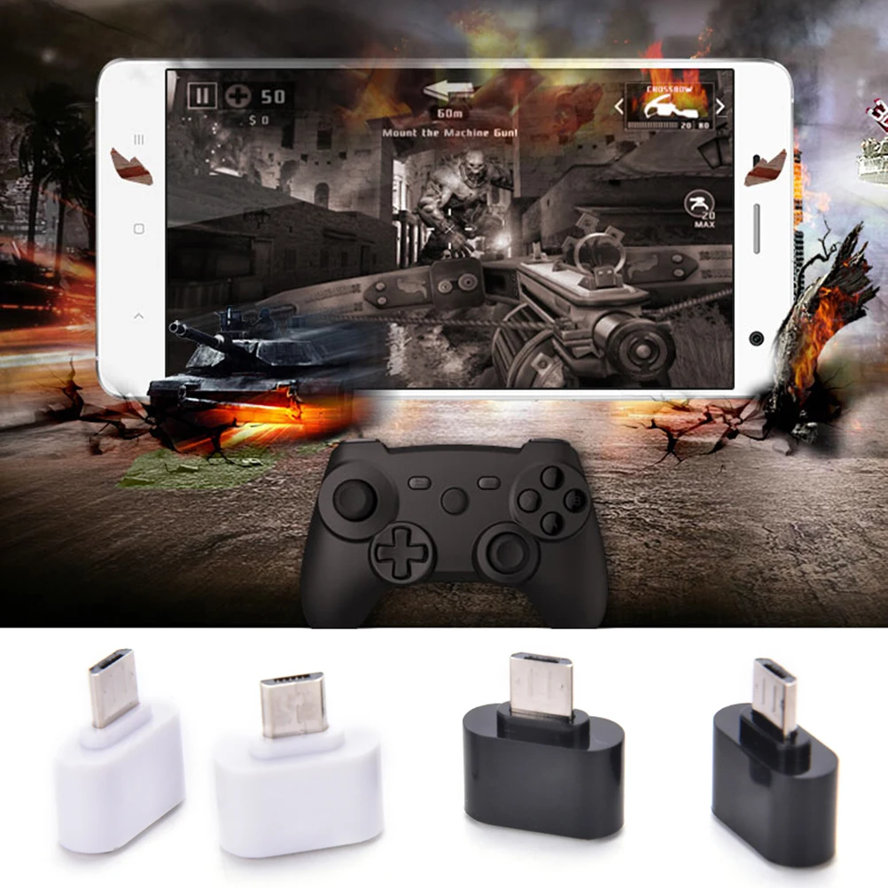 2 шт. USB 0 адаптер Micro папа к OTG конвертер для планшет телефон Android|Компьютерные