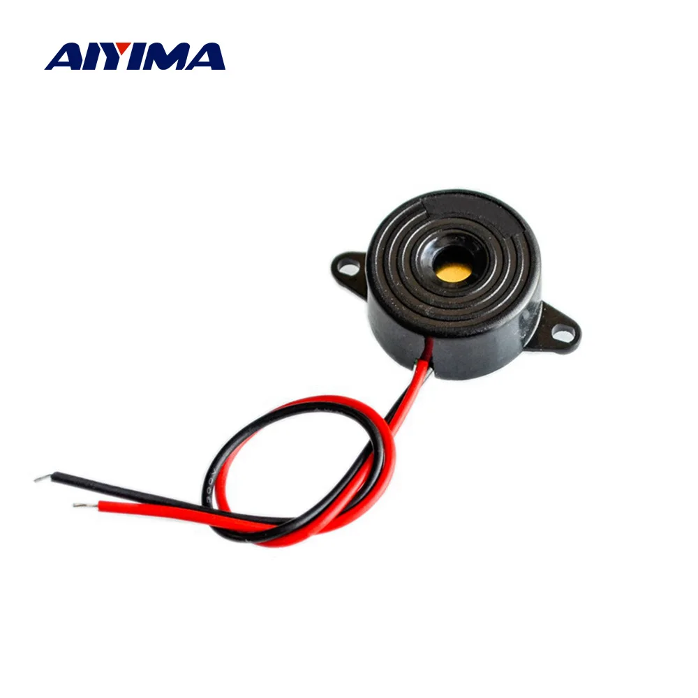 AIYIMA прочный 3 24 В пьезо электронный звуковой сигнал непрерывный Beeper 2312 активный